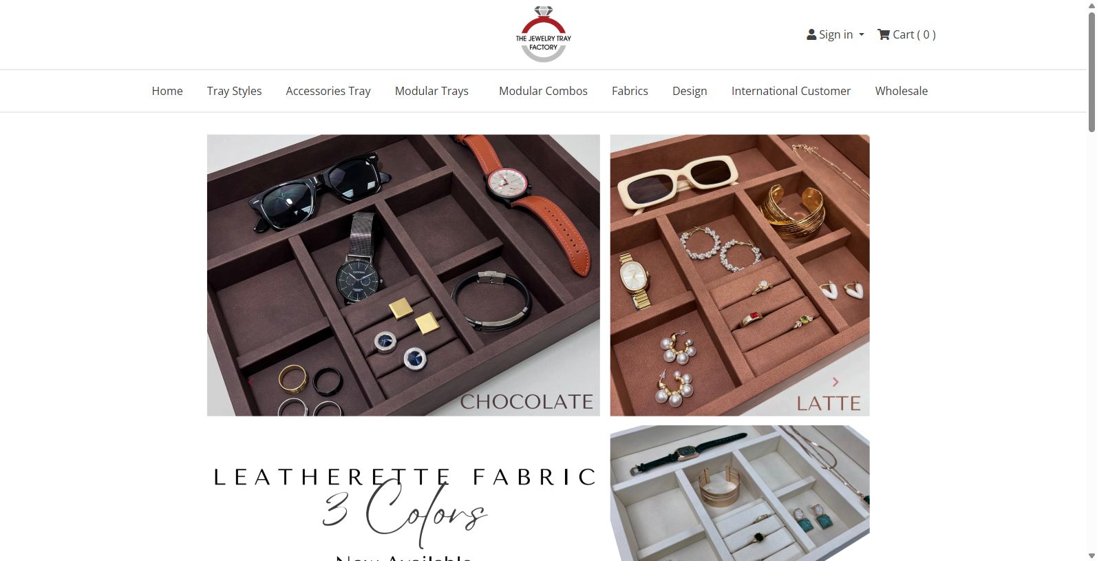 Discover Handmade Jewelry Trays at The Jewelry Tray Factory
