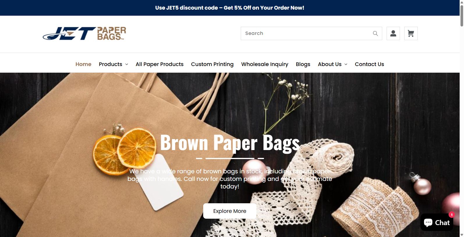 JET Paper Bags: Your Go-To for Quality Paper Bags