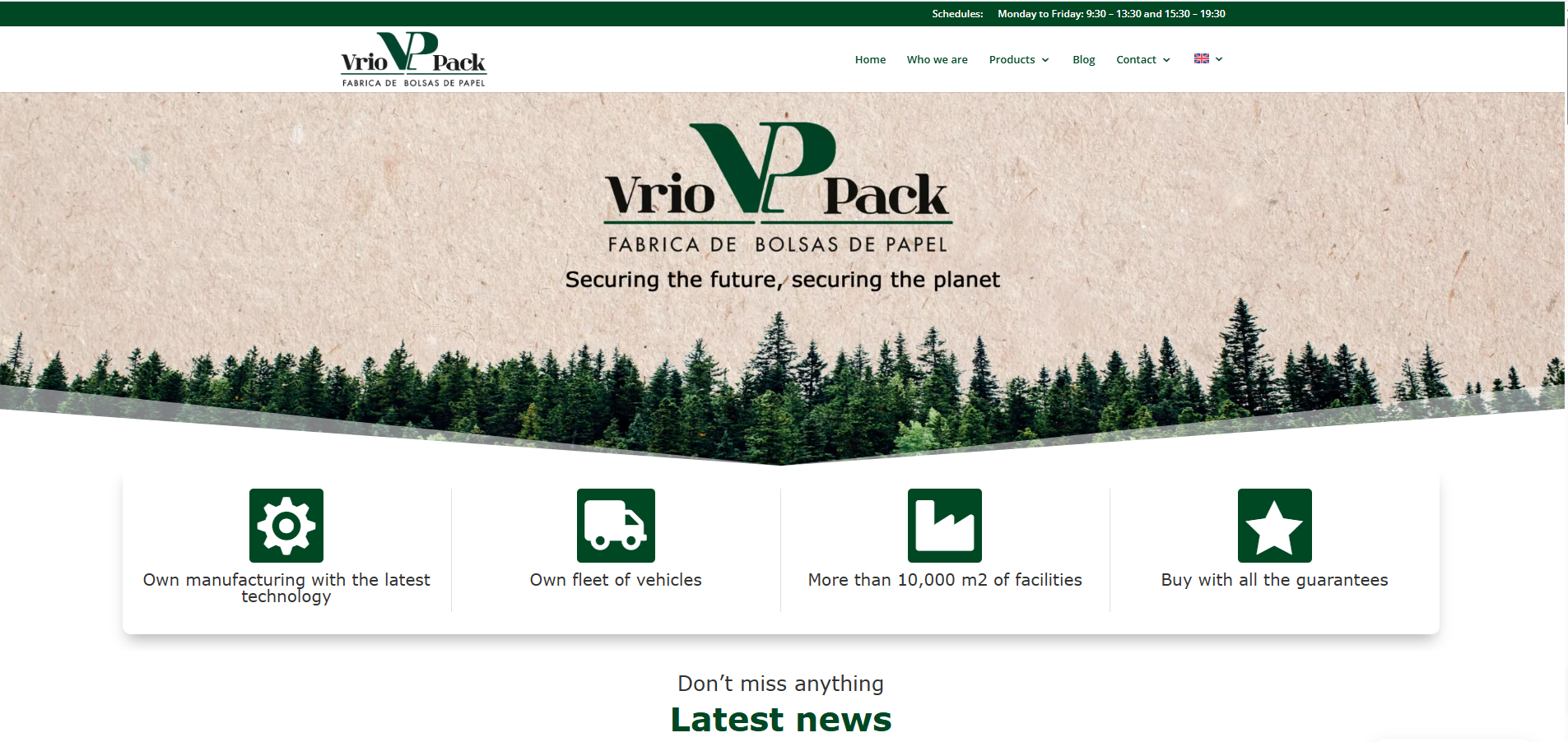 Discover VrioPack S.L. - Innovative Paper Bag Manufacturer