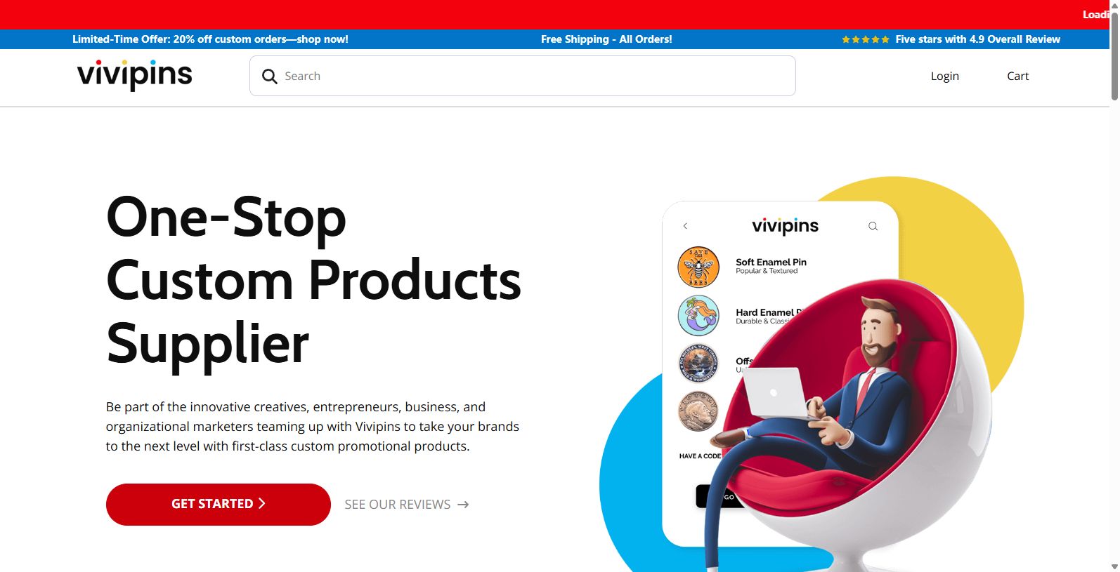 Vivipins - Your Premier Custom Product Partner