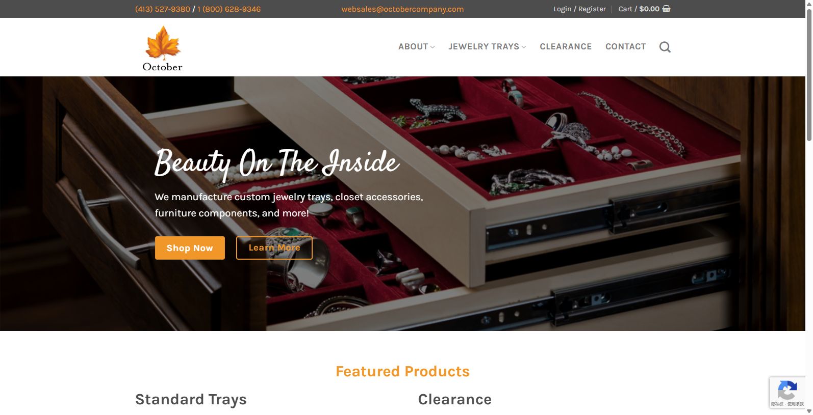 Discover October Company's Excellence in Jewelry Trays