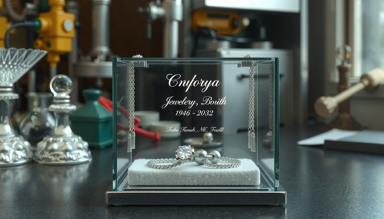 personalized glass jewelry box