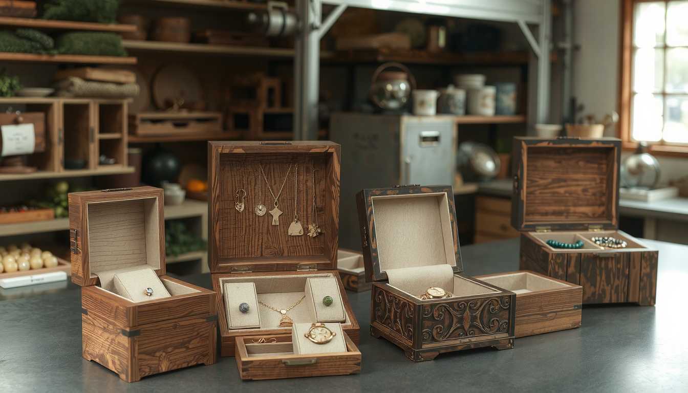 wood jewelry box designs