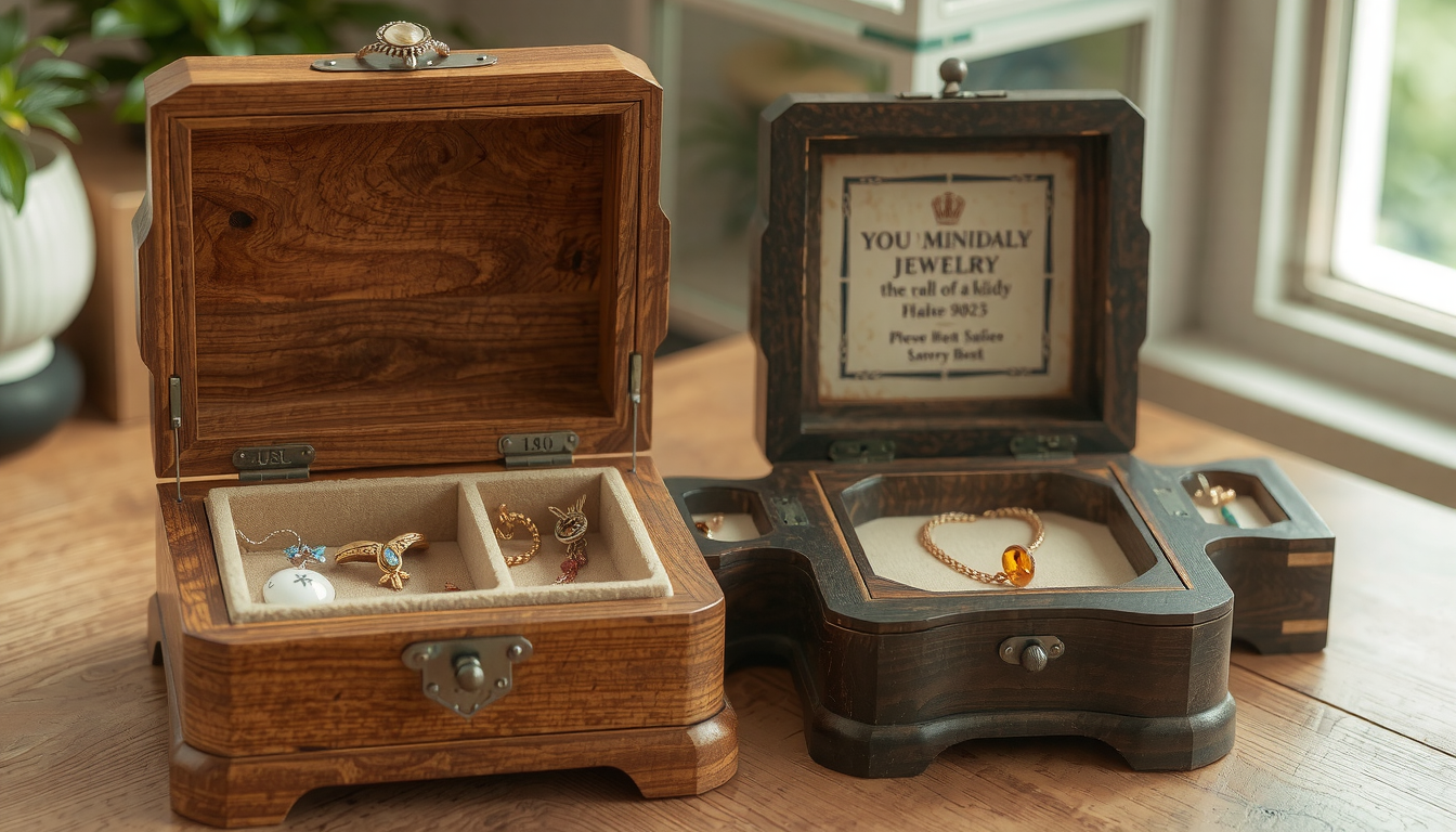 The Great Wood Jewelry Box Structure: What to Search For