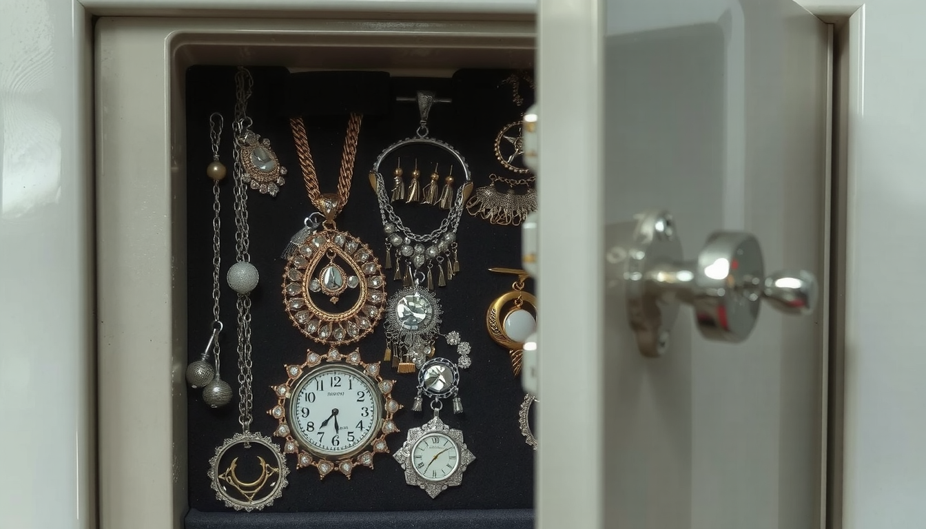 how to store jewelry in a safe deposit box