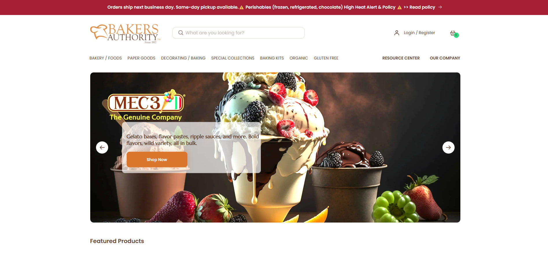 Bakers Authority: Your Premier Wholesale Bakery Ingredients Supplier