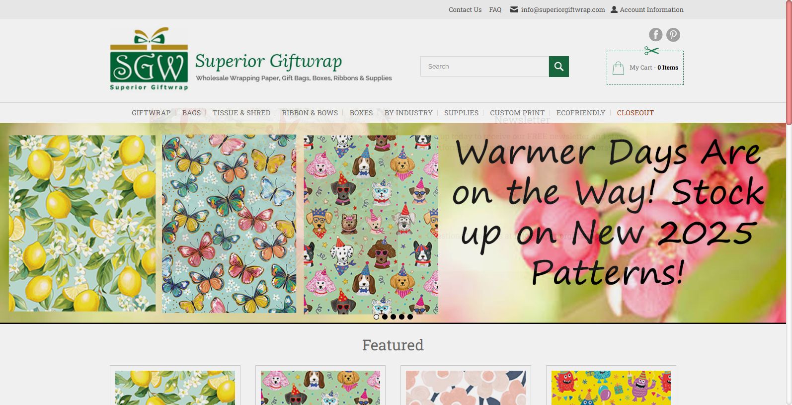 Superior Giftwrap: Your Trusted Partner in Wholesale Packaging