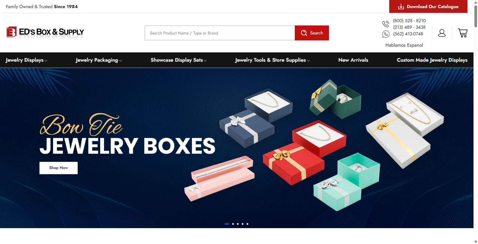 Ed's Box & Supply Inc. - Your Trusted Partner for Jewelry Displays