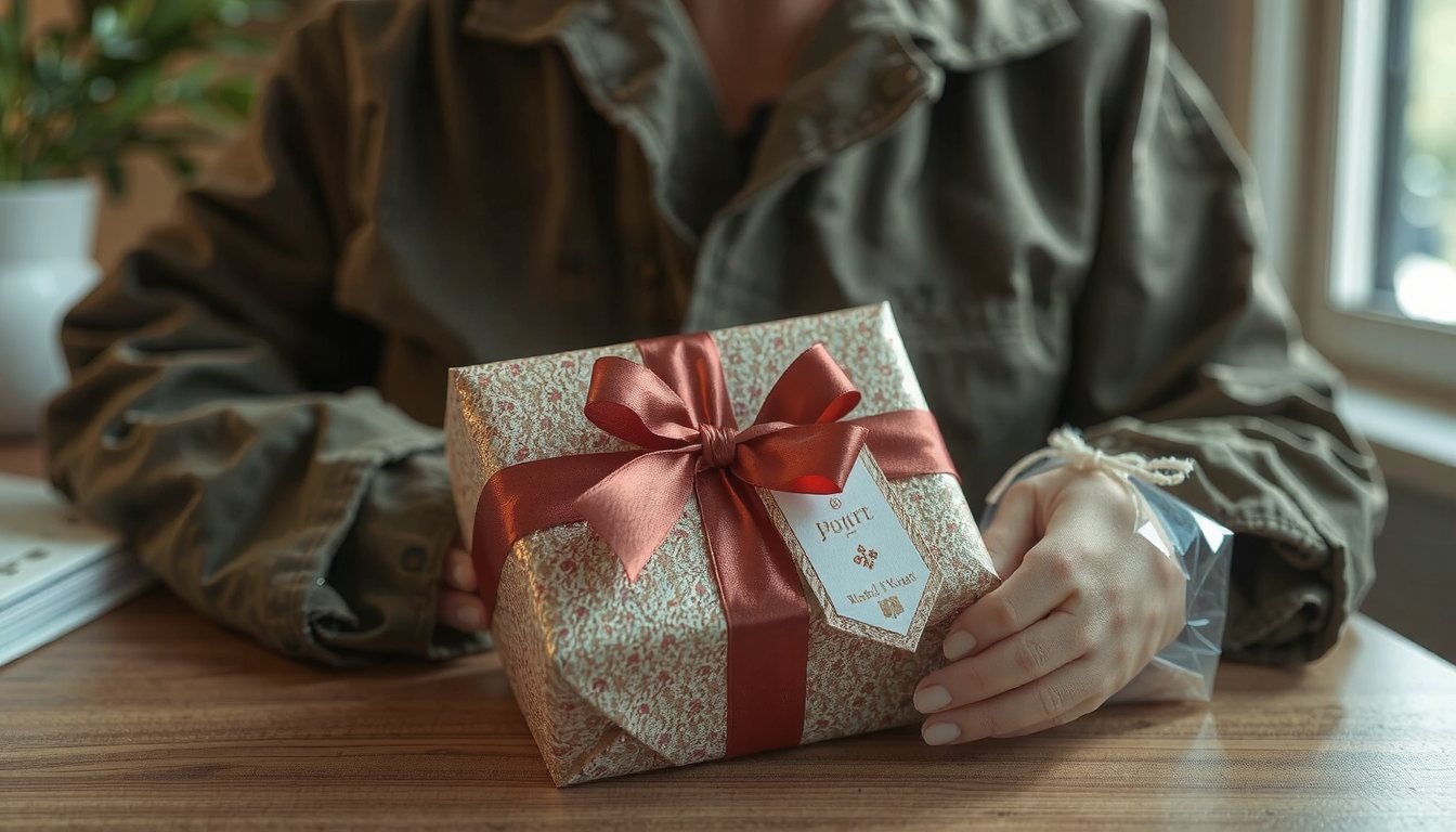 how to gift wrap jewelry without a box