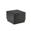 Black LED Ring Box with Custom Branding & Display Lighting Black LED ring box with integrated display lighting, custom logo branding, and microfiber ring holder insert