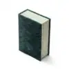 Premium luxury book-shaped portable jewelry travel case with custom logo branding and foam insert