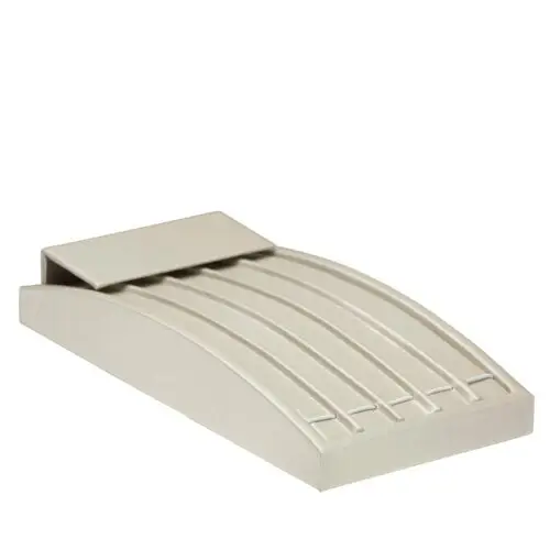 Custom dome bracelet display box with hinged lid, logo branding, and insert for jewelry retail packaging