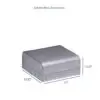 Custom Weave Texture Bangle Box – Contemporary Rigid Jewelry Packaging Contemporary weave-textured rigid bangle box with custom branding for jewelry retailers and wholesalers