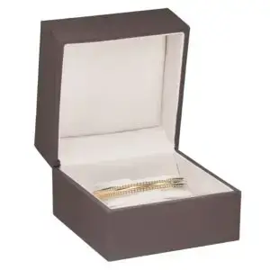 Soft Touch Bangle Box with Adjustable Cuff Insert – Custom OEM Packaging