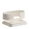 Leatherette Horizontal Bangle & Watch Display Stand – Custom B2B Jewelry Box Leatherette horizontal bangle display stand with custom logo and color options for jewelry retail packaging