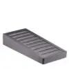 Leatherette 9-slot bangle display tray with custom logo branding and color customization options