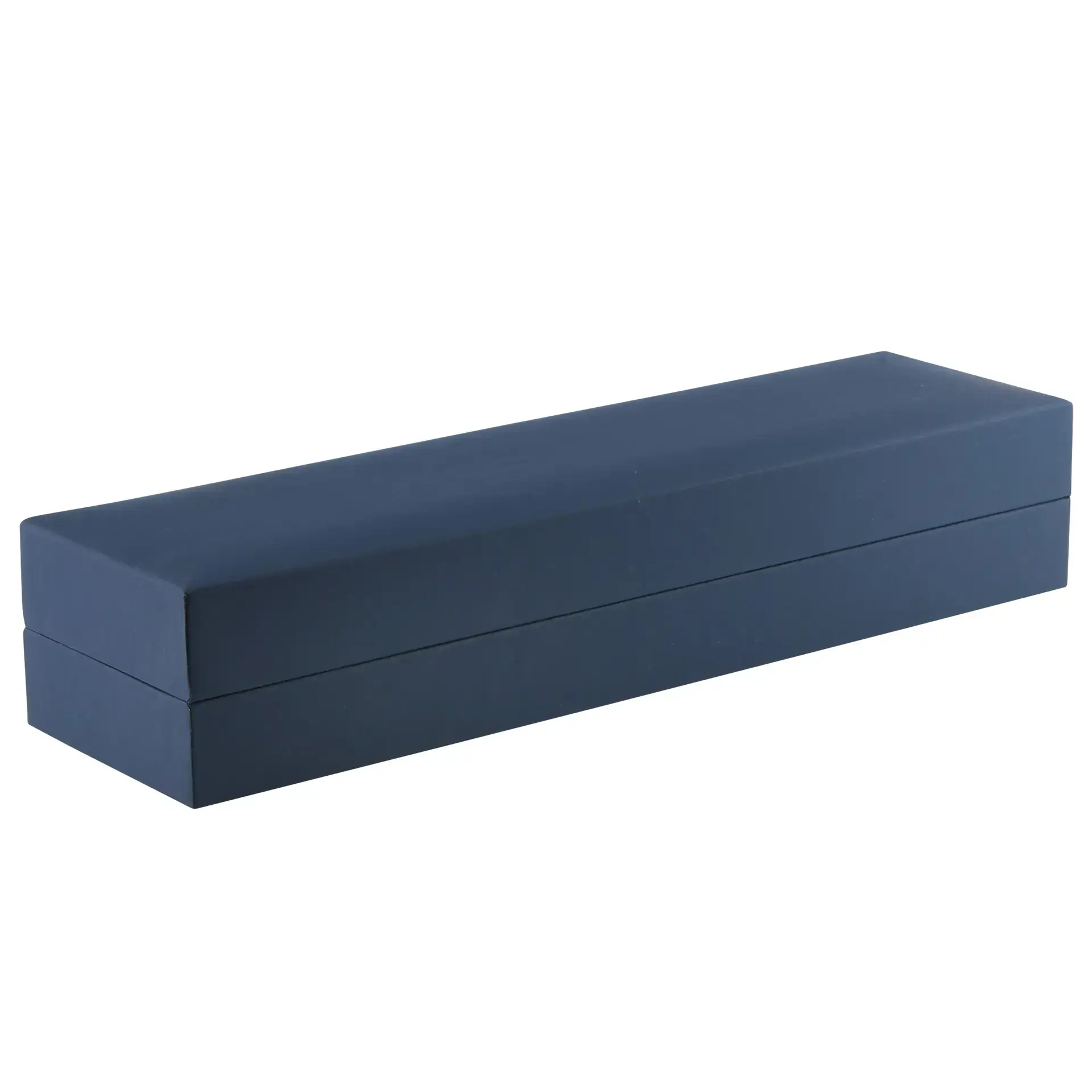 Soft touch finish bracelet box with matching sleeve, custom logo printing, luxury jewelry packaging for brands