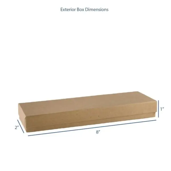 Cardboard bracelet box with cotton padding and custom logo – jewelry packaging for wholesale