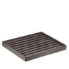 Leatherette 9-slot stackable bracelet display tray with custom logo branding options for jewelry retailers and wholesalers