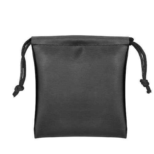Medium brushed leather jewelry pouch with custom branding options in multiple colors