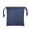 Custom Brushed Leather Jewelry Pouch, Medium — Private Label & OEM Medium brushed leather jewelry pouch with custom branding options in multiple colors