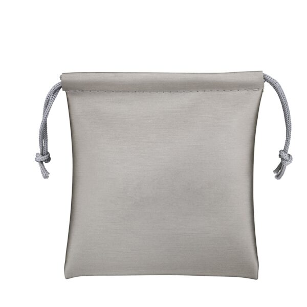 Custom Brushed Leather Jewelry Pouch, Medium — Private Label & OEM Medium brushed leather jewelry pouch with custom branding options in multiple colors