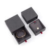 Custom Cardboard Drawer Ring Boxes | Wholesale Jewelry Packaging Custom cardboard drawer ring boxes with embossed logo and velvet interior, wholesale jewelry packaging