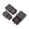 Custom Cardboard Drawer Ring Boxes | Wholesale Jewelry Packaging Custom cardboard drawer ring boxes with embossed logo and velvet interior, wholesale jewelry packaging
