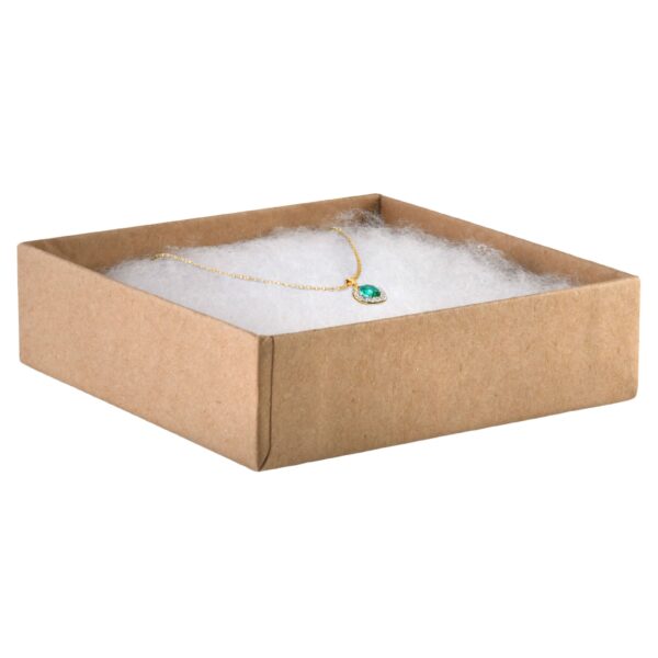 Cardboard Cotton-Filled Earring & Pendant Box, Custom Rigid Packaging Custom cardboard cotton-filled earring and pendant boxes with rigid gift packaging design
