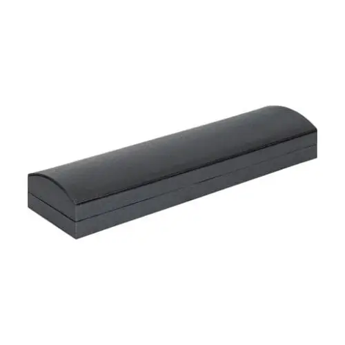 Custom dome-top bracelet boxes with rigid cardboard, personalized branding, and foam insert packaging