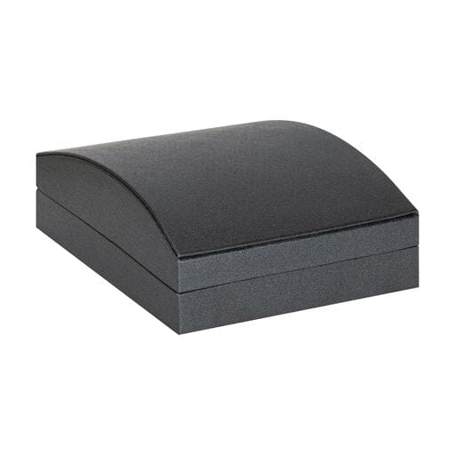 Custom Luxury Domed Jewelry Box - Pinnacle Collection | OEM Packaging Premium domed jewelry box with removable lid, custom personalization, interior padding, and eco-friendly materials.