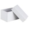 Luxury double ring box with vintage design, velvet interior, custom jewelry packaging