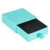 Custom cardboard drawer earring boxes with sleek design and logo branding for jewelry brands