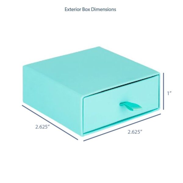 Custom cardboard drawer earring boxes with sleek design and logo branding for jewelry brands