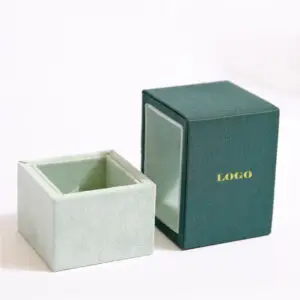 Custom Italianate Drawer Jewelry Box with Velvet Insert