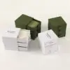 Custom Drawer Boxes with Personalized Microfiber Jewelry Pouches Custom drawer boxes with matching microfiber jewelry pouches for luxury unboxing and retail gift packaging