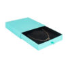 Custom cardboard drawer necklace box with sleek finish and removable drawer base