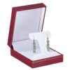 Premium custom long T-bar earring display box with luxury materials and full brand customization options