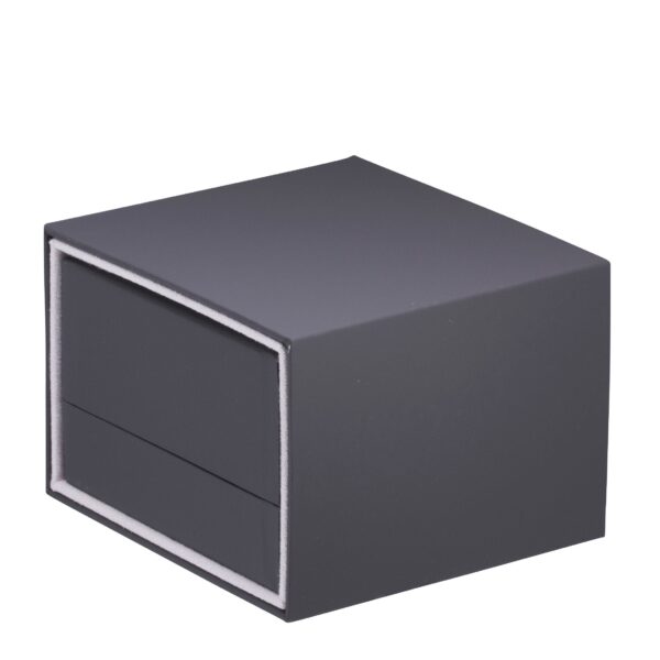 Custom Soft-Touch Earring Box with T-Style Insert & Sleeve Soft-touch premium earring box with T-style insert and matching protective sleeve for jewelry brands
