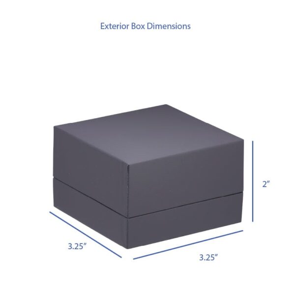 Custom Soft-Touch Earring Box with T-Style Insert & Sleeve Soft-touch premium earring box with T-style insert and matching protective sleeve for jewelry brands