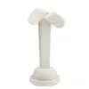 Custom leatherette foldover earring display tree box with branded embossing and professional retail packaging