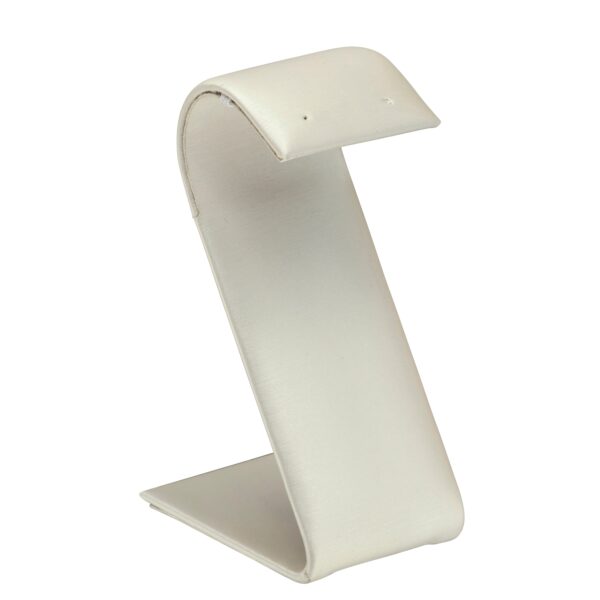 Linea Large Arc Fold-Over Earring Display Box with custom logo branding and insert foam