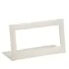 Custom suede 3-set earring display hanger bar with branded packaging for jewelry retailers