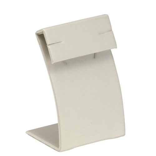 Custom small earring and pendant foldover display stand with branded packaging and foam insert