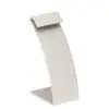 Large foldover earring and pendant display stand for retail jewelry packaging with custom branding