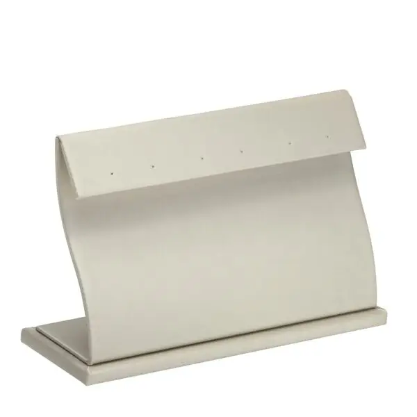 Linea Multi-Earring Display Stand – Custom Wholesale Jewelry Display Multi-pocket earring and pendant display stand with custom velvet-lined pockets for retail jewelry display