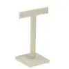 Linea small earring tree display stand with custom white-label branding for jewelry retail