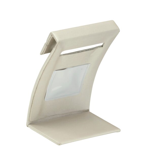 Small Earring & Pendant Foldover Display Stand – Custom White Label Packaging Custom small earring and pendant foldover display stand with branded packaging and foam insert