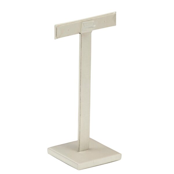Large custom earring tree display stand with multiple earring hooks for retail jewelry boutiques