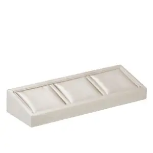Linea 3 custom earring and pendant display tray with full-color branding and precision foam insert compartments for retail jewelry packaging